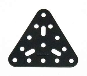 76 Triangular Plate 5x5x5 Black Original