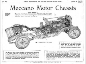 S01a Meccano Motor Chassis Reprint