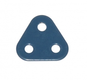 77 Triangular Plate 2x2x2 Blue Original