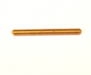 81a Screwed Rod 1'' Brass Used