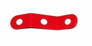 825 Narrow Obtuse Reverse Angle Bracket 1x1x1 Light Red Original