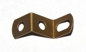 825a Narrow Reverse Angle Bracket 1x1x1Gold Pre-Owned
