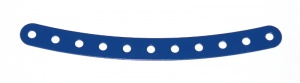 89 Curved Strip 11 Hole Blue Original