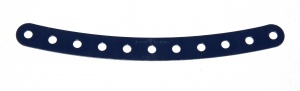 89 Curved Strip 11 Hole Dark Blue Original