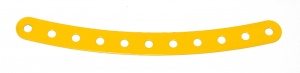 89 Curved Strip 11 Hole French Yellow Original