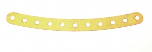 89 Curved Strip 11 Hole Gold Original