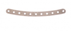 89 Curved Strip 11 Hole Silver Original