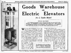 S31 Goods Warehouse with Electric Elevators Reprint