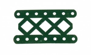 97DO Double Braced Girder 7 Hole Dark Green Original