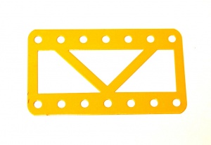 97SC Single Braced Girder 7 Hole UK Yellow