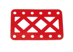 97aDC Double Braced Girder 6 Hole Red Original