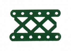 97aDO Double Braced Girder 6 Hole Dark Green Original