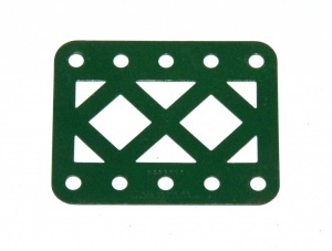 98DC Double Braced Girder 5 Hole Dark Green Original