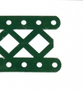 99DO Double Braced Girder 25 Hole Dark Green Original