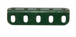 9d Angle Girder 5 Hole Dark Green Original