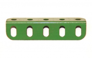 9d Angle Girder 5 Hole Light Green Original