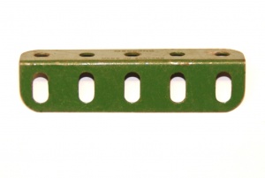 9d Angle Girder 5 Hole Mid Green Original