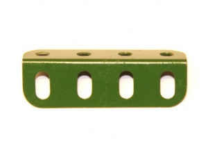 9e Angle Girder 4 Hole Mid Green Original