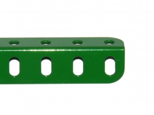 8b Angle Girder 15 Hole Light Green