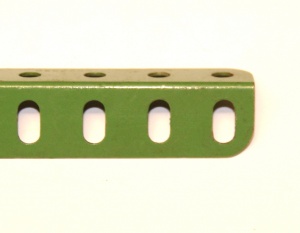 8 Angle Girder 25 Hole Light Green Seconds