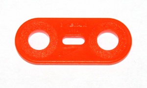 A002 Strip 2 Hole Orange Plastic Original