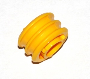 A042 Double Pulley / Rim Yellow Plastic Original