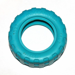 A045 Tyre Hollow 2 7/8'' x 1 1/8'' Turquoise Original