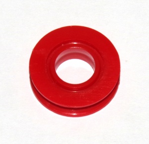 A077 Pulley ¾'' Diameter Red Plastic Original