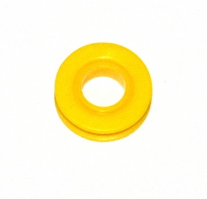 A077 Pulley '' Diameter Yellow Plastic Original