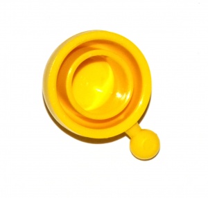 A100 Headlight Yellow Plastic Original
