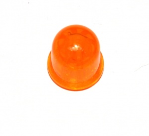 A141 Warning Light Transparent Orange Plastic Original