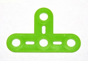 A432 Short T Strip Fluorescent Green Plastic Original