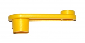 A546 Large Crank Yellow Plastic Original