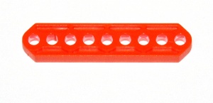 B051 Thick Strip 9 Hole Orange Plastic Original