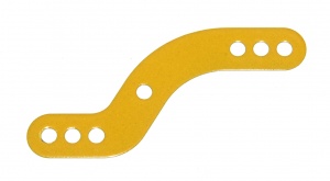B572 ''S'' Shaped Flexible Strip UK Yellow Original