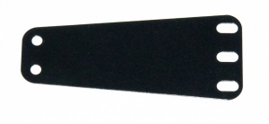 B582 Isosceles Trapezoidal Flexible Plate Black Original