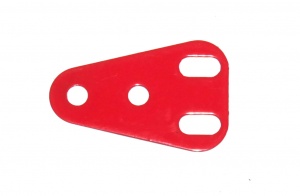B608 Isosceles Triangular Flexible Plate Red Original