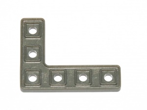 B780 Corner Bracket 3x4 Grey Plastic Original