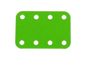 B864 Flexible Plate 3x4 Fluorescent Green Original