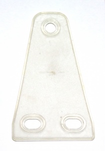 C170 Trapezoidal Flexible Plate 2x4 Clear Plastic Original