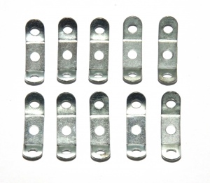 C331 Narrow Obtuse Double Bracket 1x1x1 Zinc Original x10