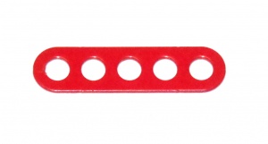 C768 Narrow Connector Strip 5 Hole 1 3/8'' Red Original