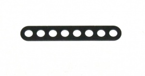 C770 Narrow Connector Strip 8 Hole 2 1/8'' Black Original