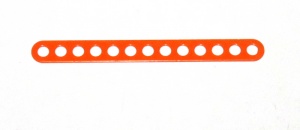 C773 Narrow Connector Strip 13 Hole 3 3/8'' Orange Original