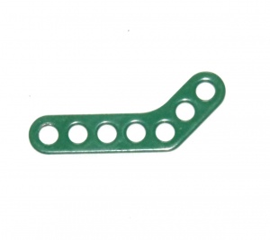 C775 Narrow Obtuse Corner Bracket 3x5 Holes Green Original