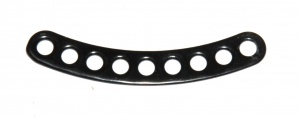 C777 Narrow Curved Strip 9 Hole '' Spaced 2 3/8'' Radius Black Original