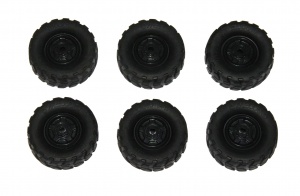 C877 Tyre 44mm + Centre Black Original x6