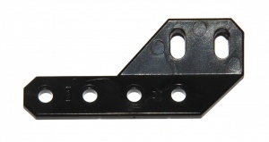 D051 Obtuse Semi-Angle Girder 2'' Right Black Plastic Original