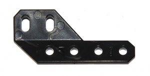 D052 Obtuse Semi-Angle Girder 2'' Left Black Plastic Original