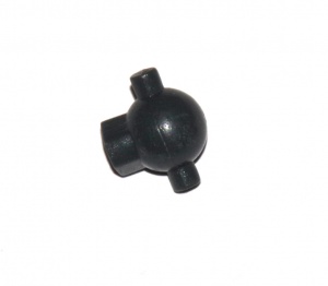 D108 Universal Joint Male Half Grey Plastic Original